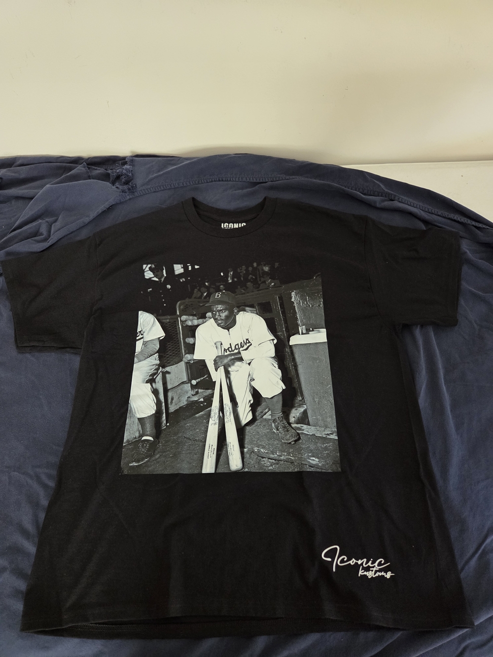 Iconic Kustoms Jackie Robinson Grahpic Shirt